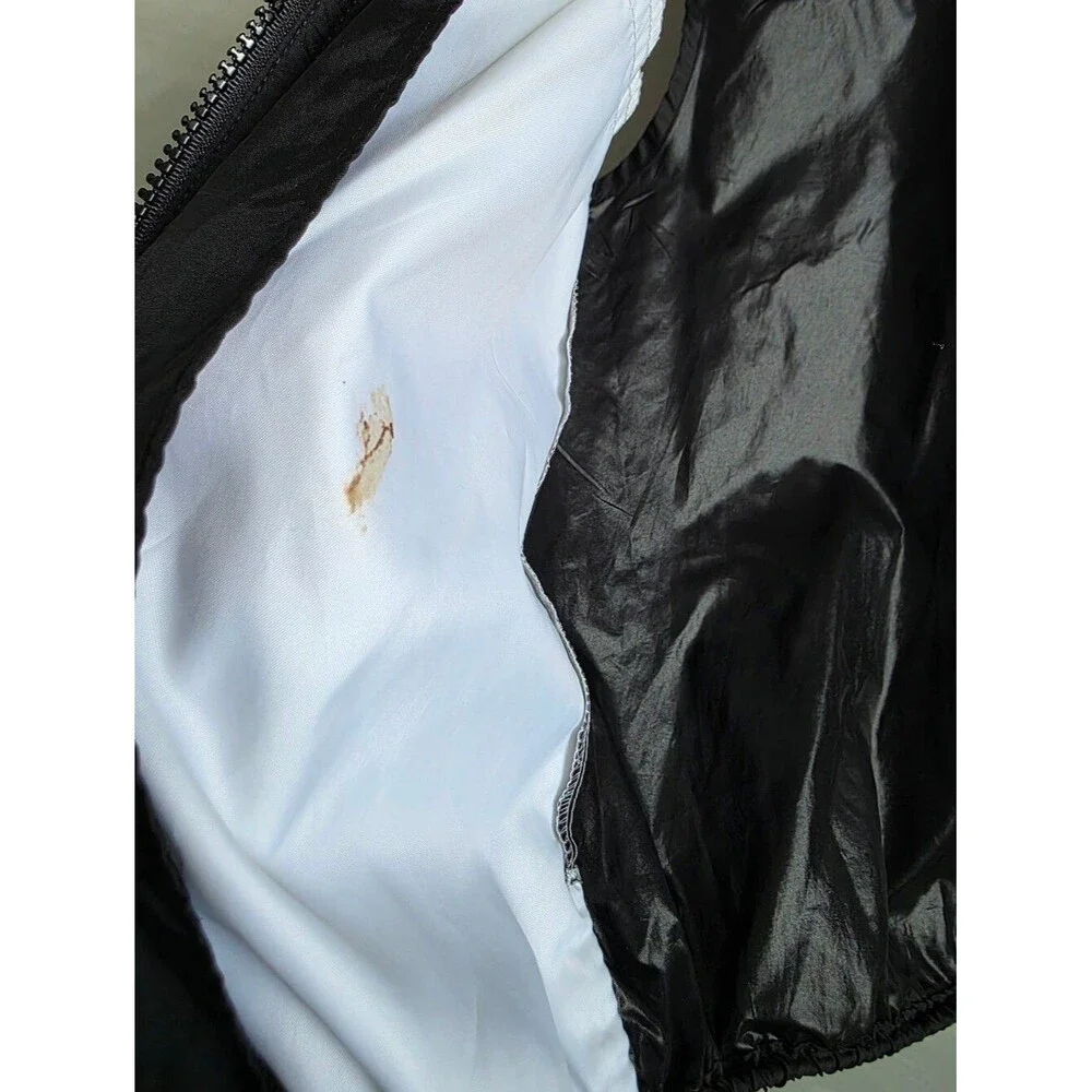 Nike VTG White Tag  Black and White Lightweight Vest Mens M